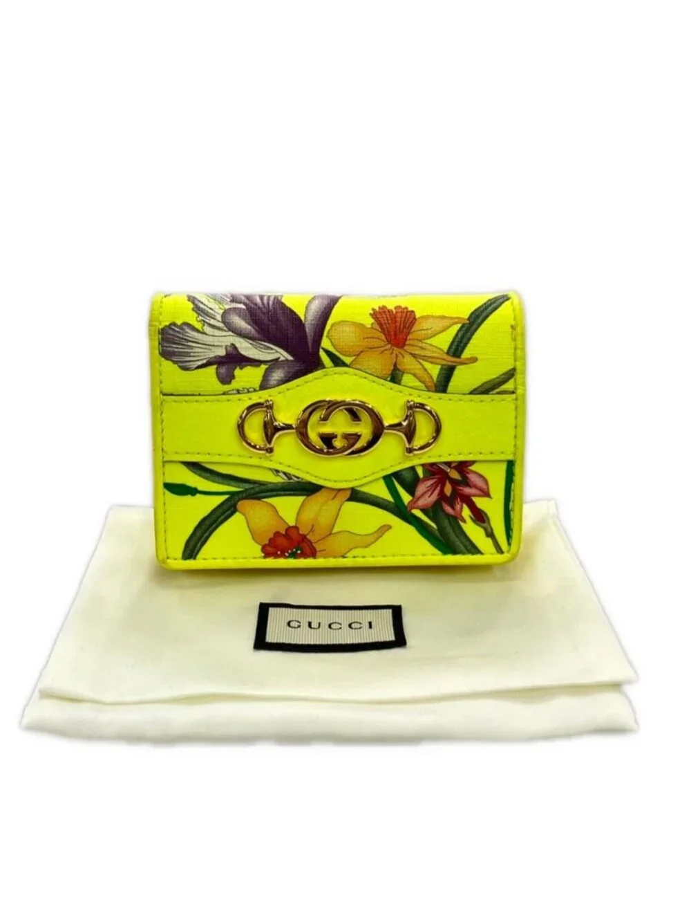 Gucci Bifold Wallet Flora Zumi
